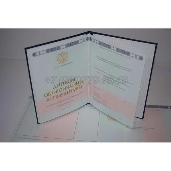 Диплом Аспирантуры 2014-2025 г.в. Кемерово