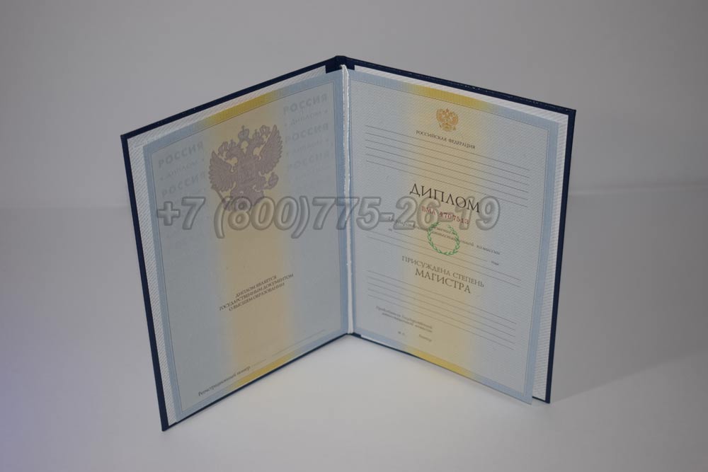Диплом магистра Гознак 2009-2010 год выпуска г.Кемерово