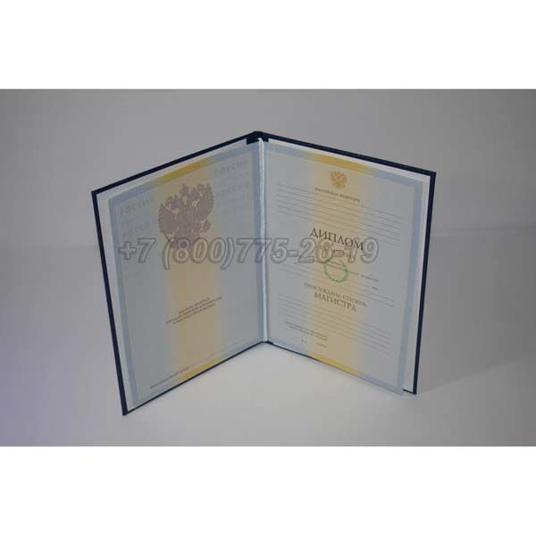 Диплом магистра 2009-2010 г.в. Кемерово