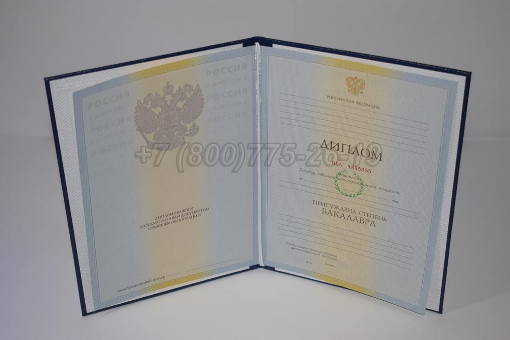 Диплом бакалавра Гознак 2009-2010 год выпуска г.Кемерово