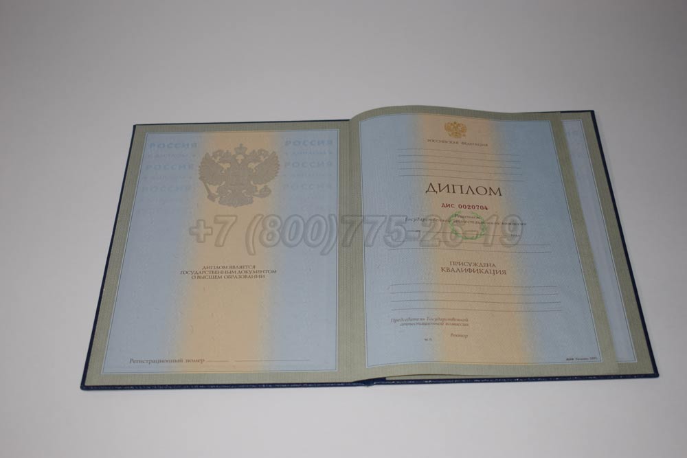 Диплом для иностранных граждан Гознак 1997-2025 год выпуска г.Кемерово