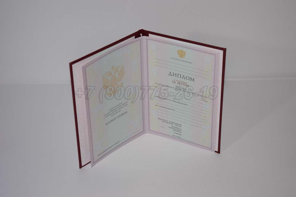 Красный диплом техникума Гознак 2003-2007 год выпуска г.Кемерово