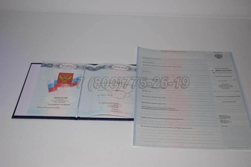 Диплом техникума Гознак 2008-2010 год выпуска г.Кемерово