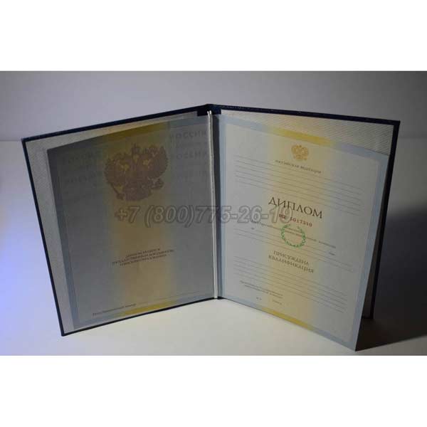 Диплом о высшем образовании 2009-2010 г.в. Кемерово